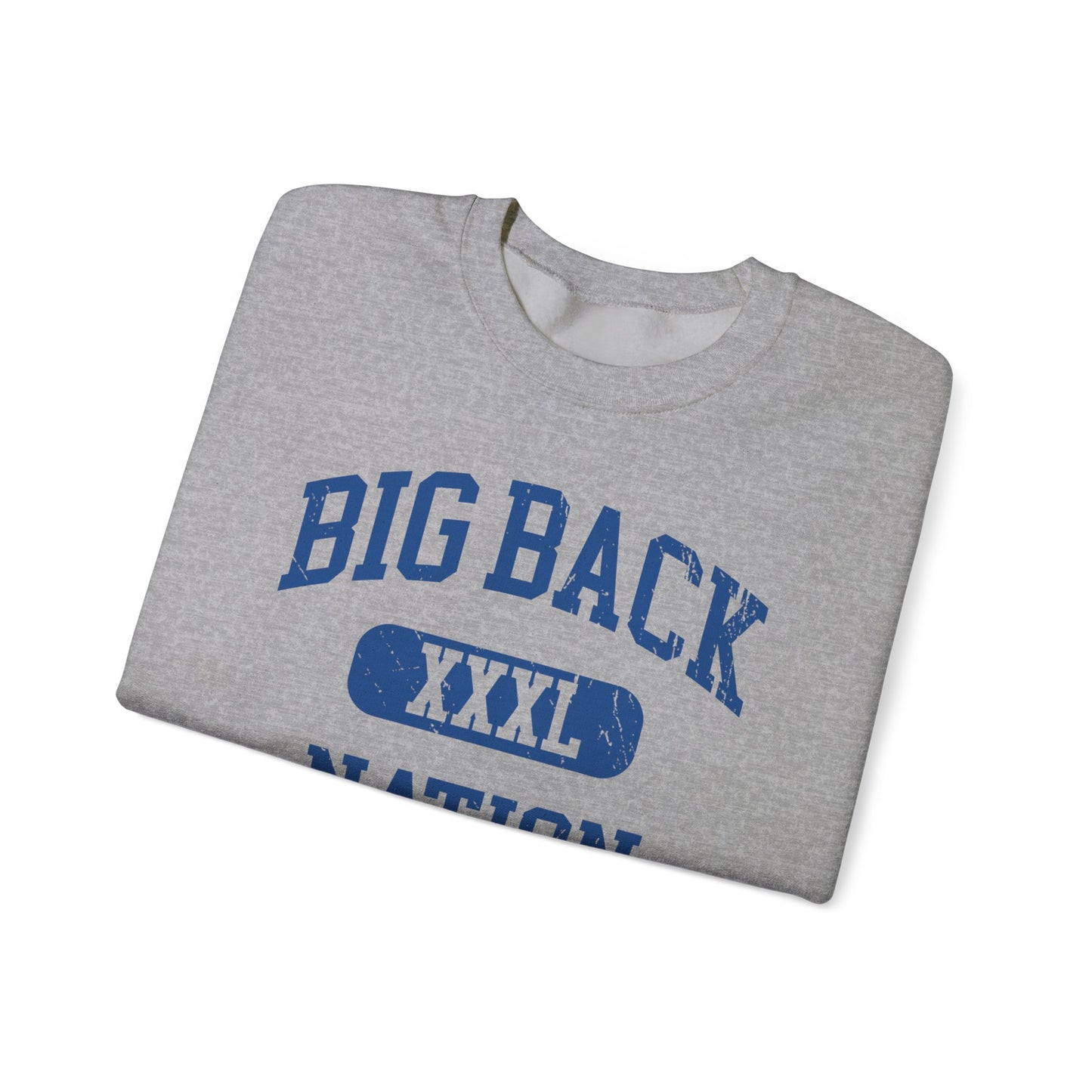 BIG BACK NATION XXXL CREW