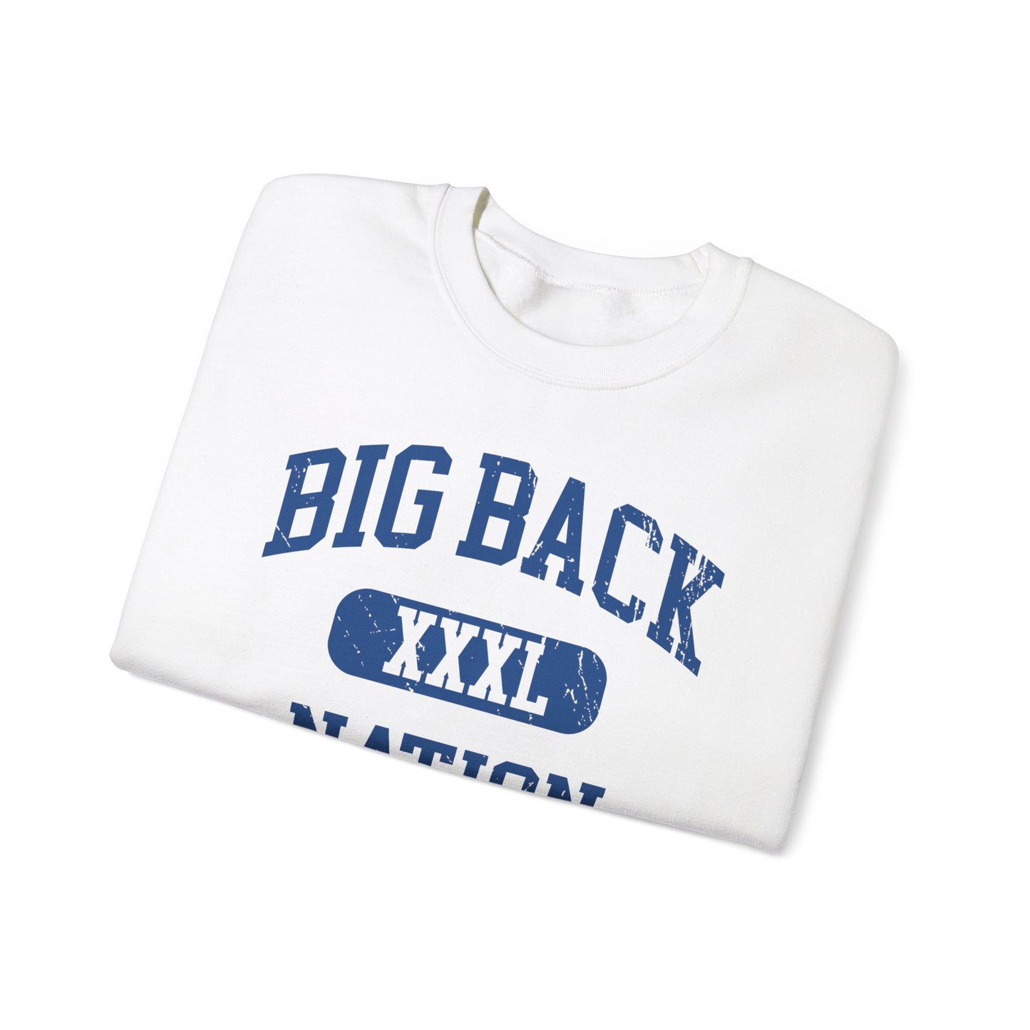 BIG BACK NATION XXXL CREW