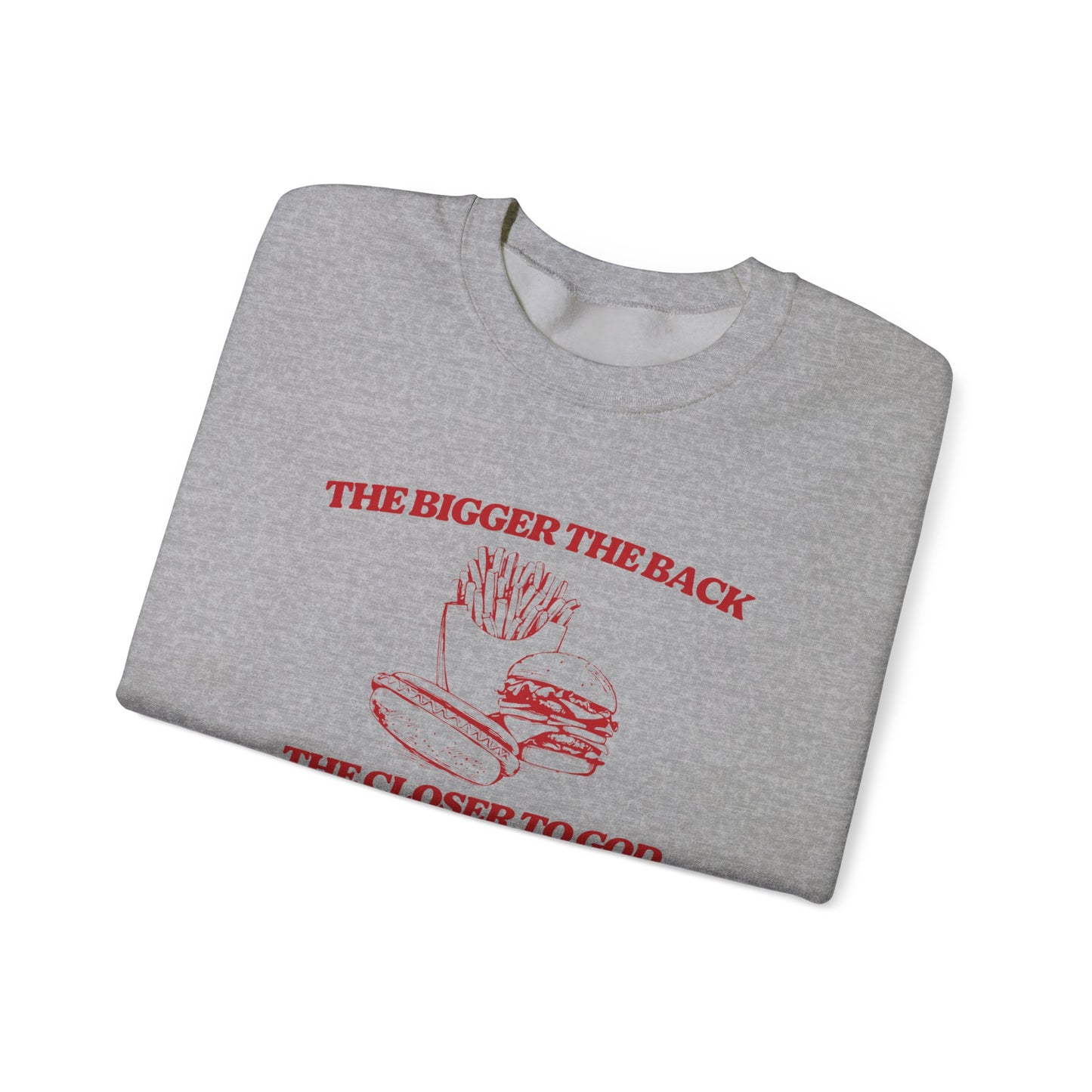 BIGGER THE BACK CREWNECK