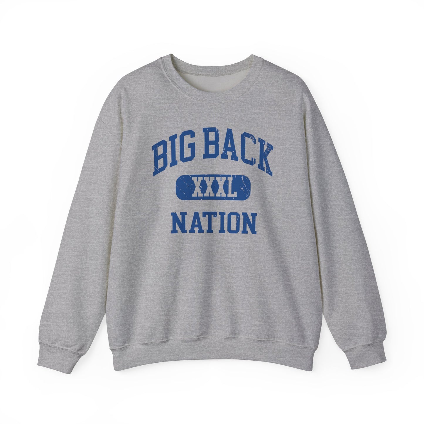 BIG BACK NATION XXXL CREW